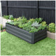 Greenlife Large Garden Bed And Greenhouse Cover 180 x 90 x 45cm Charcoal – view 3