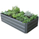 Greenlife Large Garden Bed And Greenhouse Cover 180 x 90 x 45cm Slate Grey – view 2