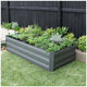 Greenlife Large Garden Bed And Greenhouse Cover 180 x 90 x 45cm Slate Grey – view 3