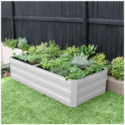 Greenlife Large Garden Bed And Greenhouse Cover 180 x 90 x 45cm White