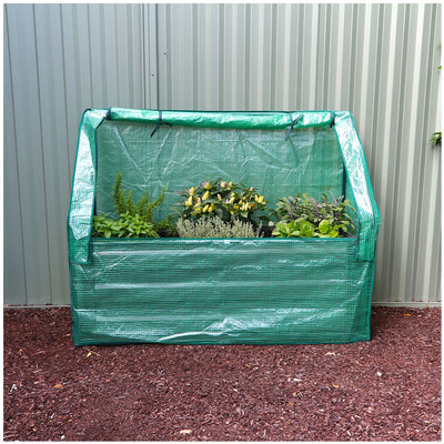 Greenlife Slimline Garden Bed And Greenhouse Cover 120 x 45 x 45cm Eucalyptus