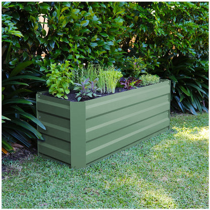 Greenlife Slimline Garden Bed And Greenhouse Cover 120 x 45 x 45cm Eucalyptus