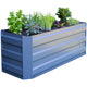 Greenlife Slimline Garden Bed And Greenhouse Cover 120 x 45 x 45cm Slate Grey – view 2
