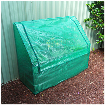 Greenlife Slimline Garden Bed And Greenhouse Cover 120 x 45 x 45cm Slate Grey