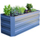 Greenlife Slimline Garden Bed 120 x 45 x 45cm Slate Grey – view 2