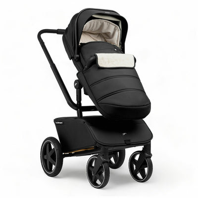 The Jiffle Wagon 6 in 1 Stroller TJW01004.BLACK Black Compact