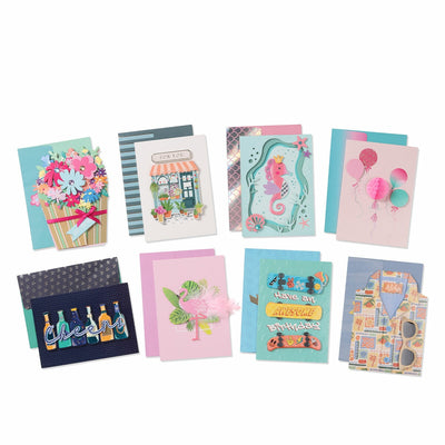Design Studio All Occasion Handcrafted Cards 40 Pack With Rigid Box