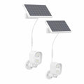Infinity X1 Solar Security Motion Lights 2 Pack White Rechargeable