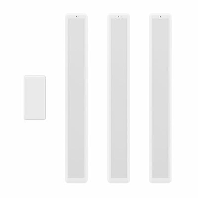 Infinity X1 Under Cabinet Lights 3 Pack with Remote, Motion Sensor, Dimmable and USB-C Rechargeable