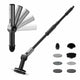 HOTO Flexi Cordless Spin Scrubber 8 Brush Heads 1443mm Extension Pole QWQJA08 — image 3