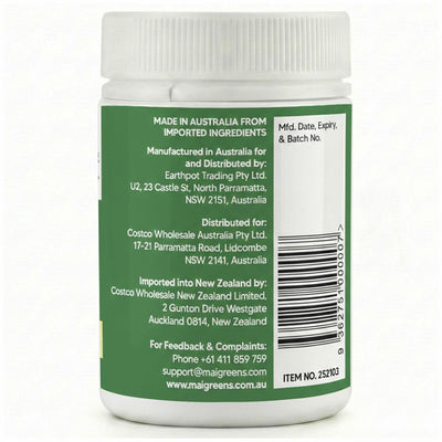 Mai Greens Moringa Capsules 5000mg 240 Pack Leaf Extract