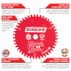 Diablo 7" Composite Decking Saw Blade - 184mm 44T - TiCo Carbide