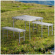 The Timber Ridge Table and Bench Combo