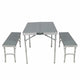 The Timber Ridge Table and Bench Combo