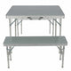 The Timber Ridge Table and Bench Combo