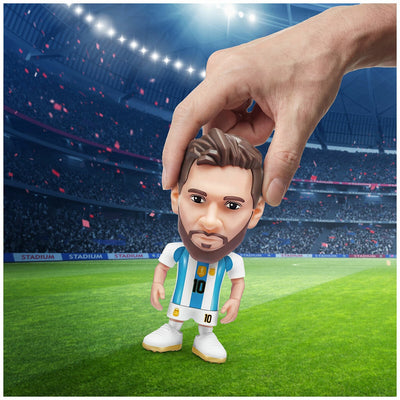 Zuru FIFA World Cup 2026 Ballers 4 Pack Collectible Plastic Black/Blue Pitch