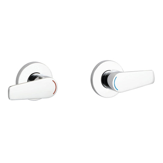 Evekare Chrome 1/4 Turn Extended Lever Wall Top Assembly 150mm - Easy Access