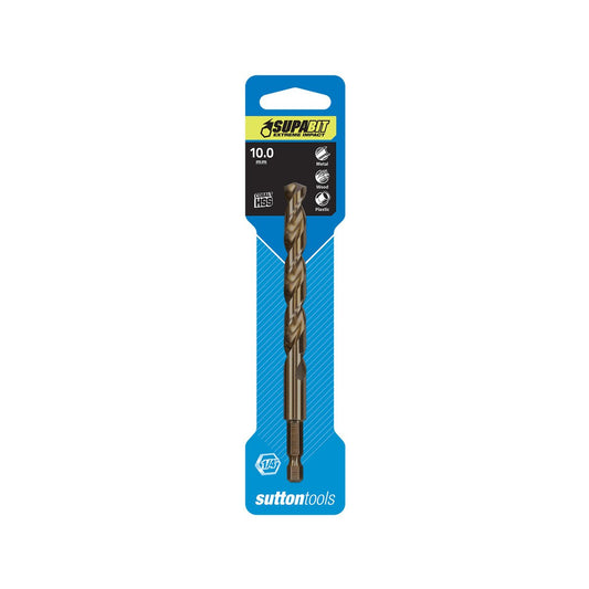 Sutton Tools 10mm Supabit Impact Drill Bit - HSS - Durable & Versatile - Auzzistore
