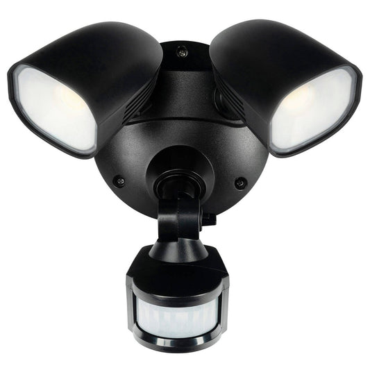 Brilliant 22W Frontier Smart LED Twin Flood Light 255mm x 190mm - Black – view 2