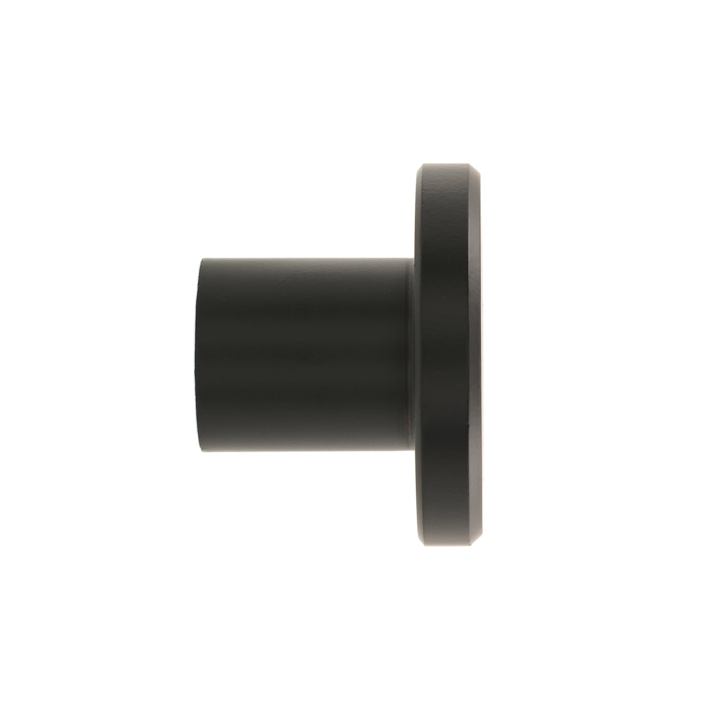 Prestige 30mm Matte Black Round Knob - Contemporary Design, Zinc Alloy, Includes Screws