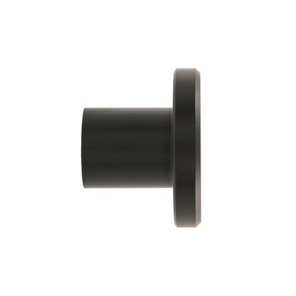Prestige 30mm Matte Black Round Knob - Contemporary Design, Zinc Alloy, Includes Screws