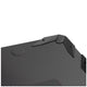 Eureka Ergonomic Z1-S Gaming Desk with Blue LED Lights, Carbon Fibre Texture, Controller Stand, Cup Holder, Headphone Hook – view 5