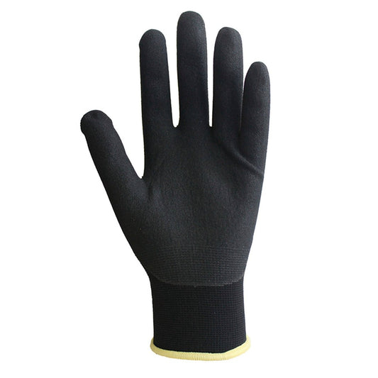 Cyclone Medium Invisigrip Tough Gardening Gloves - 15 Gauge Nylon - Durable - Water Resistant - Anti-Slip Grip – view 2 - Auzzistore
