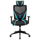 ONEX GE300 Breathable Ergonomic Gaming Chair Black Blue
