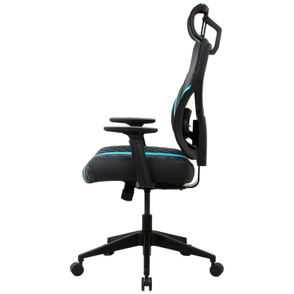 ONEX GE300 Breathable Ergonomic Gaming Chair Black Blue