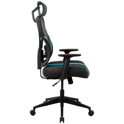 ONEX GE300 Breathable Ergonomic Gaming Chair Black Blue