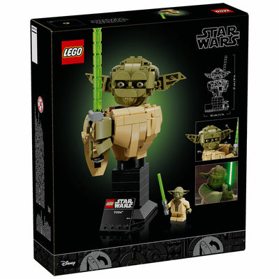 LEGO Star Wars Yoda Bust 75438 399-Piece Collectible Set