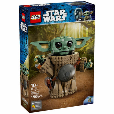LEGO Star Wars Grogu Mandalorian Apprentice 75446 1200-Piece Posable