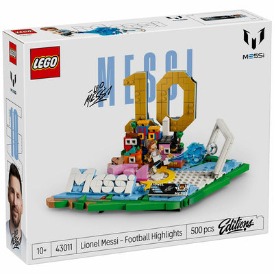 LEGO Editions Lionel Messi Football Highlights 43011 500-Piece Set