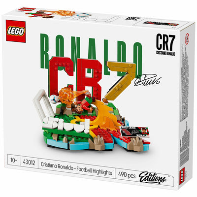 LEGO Editions Cristiano Ronaldo Football Highlights 43012, 490 Pieces