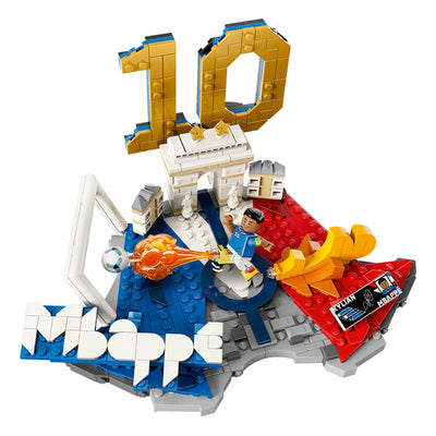 LEGO Editions Football Highlights Kylian Mbappé 43013, 490 Pieces