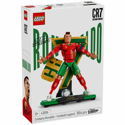 LEGO Editions Cristiano Ronaldo Football Legend Set 43016, 854 Pieces, 12+