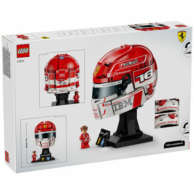 LEGO Scuderia Ferrari Charles Leclerc Helmet 43014 Rosso Monaco 886 Pieces