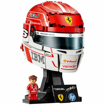 LEGO Scuderia Ferrari Charles Leclerc Helmet 43014 Rosso Monaco 886 Pieces