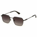 Police Men’s Sunglasses SPLN41 550568 Geometric Gunmetal Brown Lenses