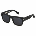 Police SPLP33E 540703 Men's Square Sunglasses Black Acetate Grey Green