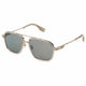 Police Navigator Sunglasses Mens 58mm Metal Frame Mirrored Lens SPLQ91E 588FFG