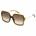 Escada Square Sunglasses Womens 57mm Brown Gradient Lens Acetate SESE46 5706U8