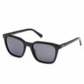 Guess Squared Sunglasses Mens 53mm Metal Logo Temples GU00170 01D