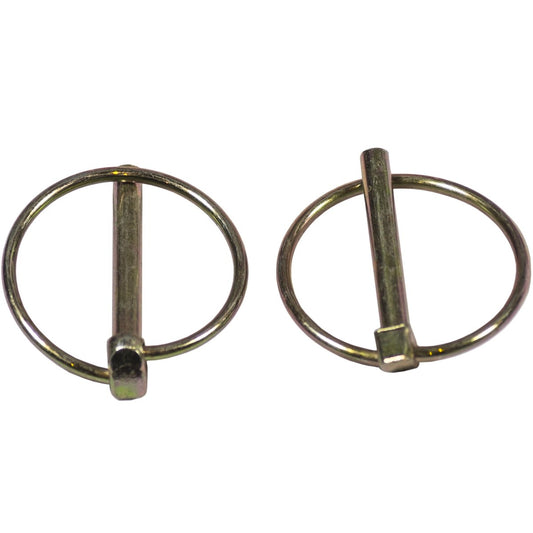 Goliath Lynch Pin - 6mm - Brass Coated - Corrosion Resistant - 2 Pack - Auzzistore