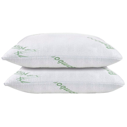 Ramesses Bamboo Memory Foam Pillow Twin Pack