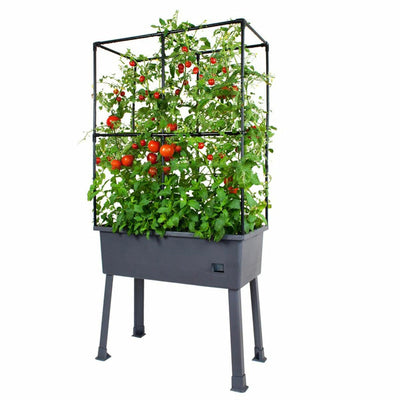 Greenlife Mobile Self Watering Planter Box 700mm Leg Kit Greenhouse Cover