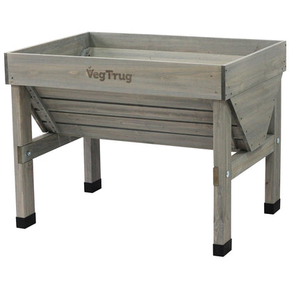 Takasho VegTrug Small Raised Garden Bed 1M Grey