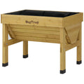Takasho VegTrug Small Raised Garden Bed 1M Natural