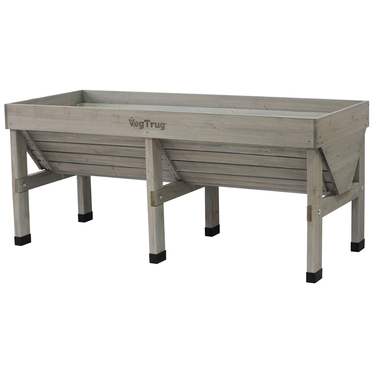 Takasho Medium VegTrug Raised Garden Bed 1.8m Grey