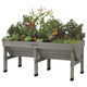 Takasho Medium VegTrug Raised Garden Bed 1.8m Grey – view 2